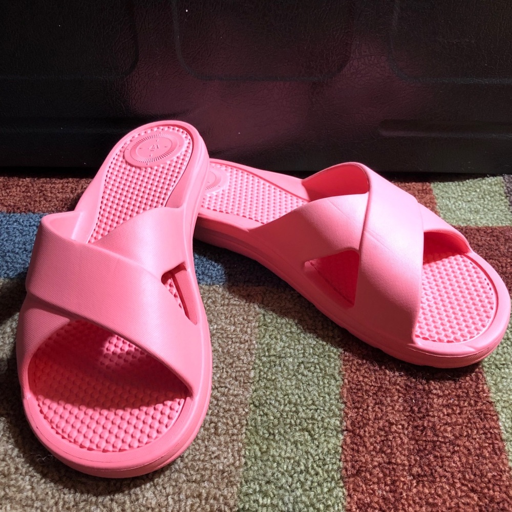 Tote Rubber Slides Sandals